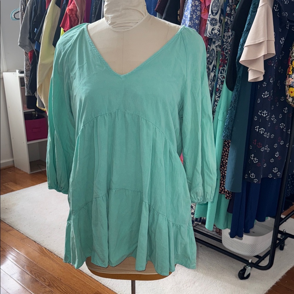 Mint Green Dress